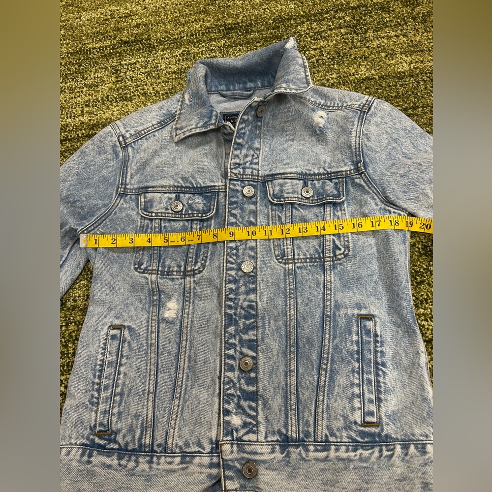 Abercrombie and fitch Distressed Jean Jacket - Picture 2 of 5